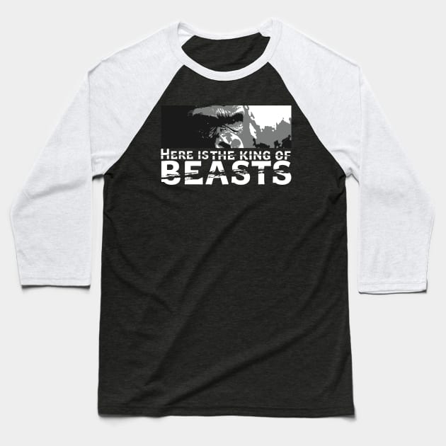 king of beasts Baseball T-Shirt by move21